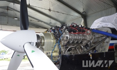 Двигатель-демонстратор АПД-500 установили на самолет и покажут на МАКС 2021